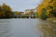Pont des Acacias @ Arve @ Ground path along the Arve river @ Genève