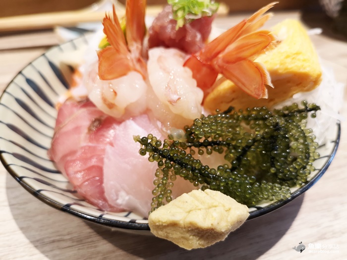 【台北大同】漁米島·海鮮丼專賣店｜超可愛手毬壽司 @魚樂分享誌