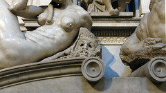 Michelangelo, Night, Tomb of Giuliano de' Medici