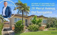 28 Merryl Ave, Old Toongabbie NSW