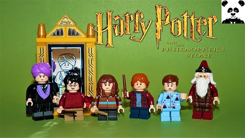 HARRY POTTER #04 Lego Pansy Parkinson Slytherin NEW Genuine Lego Parts Custom