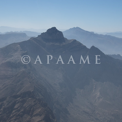 View Hajar mountains near Nakhal