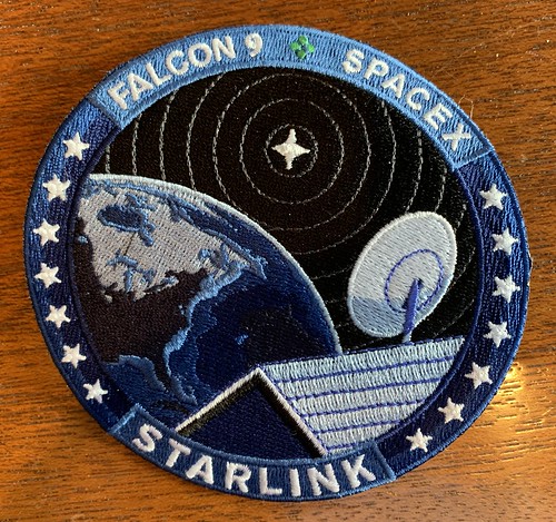 Starlink  Mission Patch — a first in r by jurvetson, on Flickr