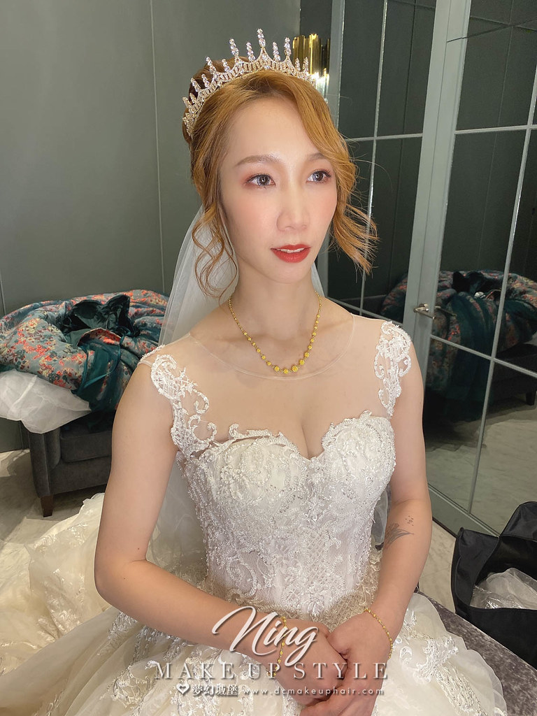 【新秘羽寧 】bride依庭 結婚造型 / 甜美韓系風