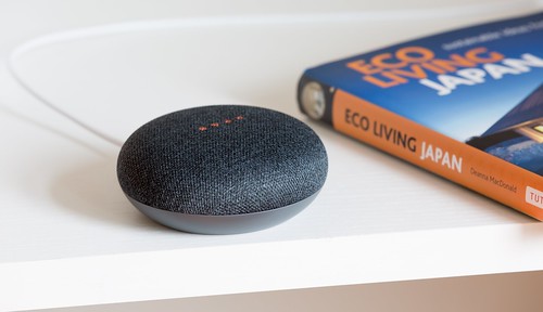 Google Home Mini Smart Speaker by Wesley Fryer, on Flickr