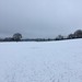 View of Wychbury from Broome (snowy version)