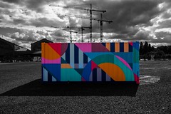 colourful container