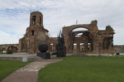 Ruins of Cathedral of the Nativity of St. John the Baptist at Oreshek Fortress, 14.09.2018.