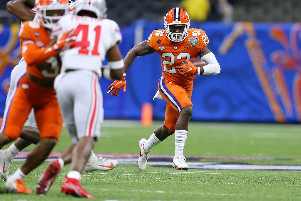 Clemson Football Photo of Lyn-J Dixon and ohiostate