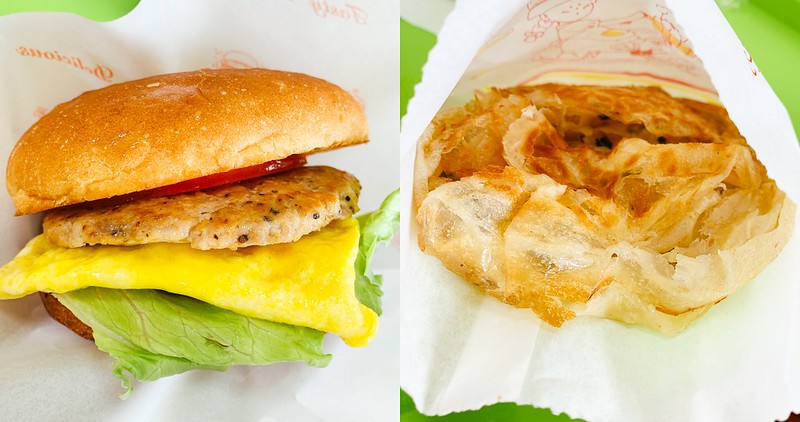 【台南美食】豐隆三明治 北安路低調早餐店！麵包、蔥抓餅、漢堡肉都自製～ 健康好吃！