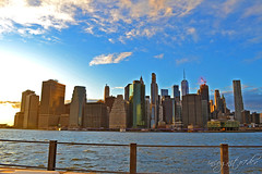 Lower Manhattan View from Brooklyn Bridge Park Brooklyn New York City NY P00766 DSC_0075