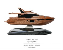 Scale model: Azimut Yachts