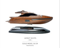 Scale model: Azimut Yachts