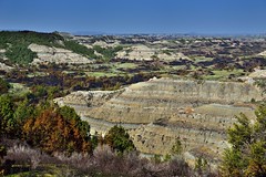 Even with the Recent Controlled Burns, the Views in Theodore Roosevelt National Park are very Impressive