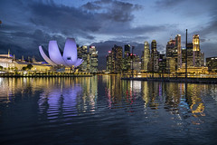 Dancing Lights in Singapore Marina Bay [On Explore 13 Jan 2021]