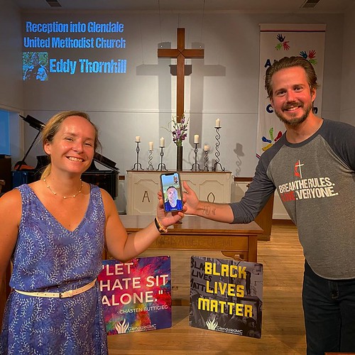 Eddy Thornhill Joined Our Glendale UMC Family on August 23, 2020