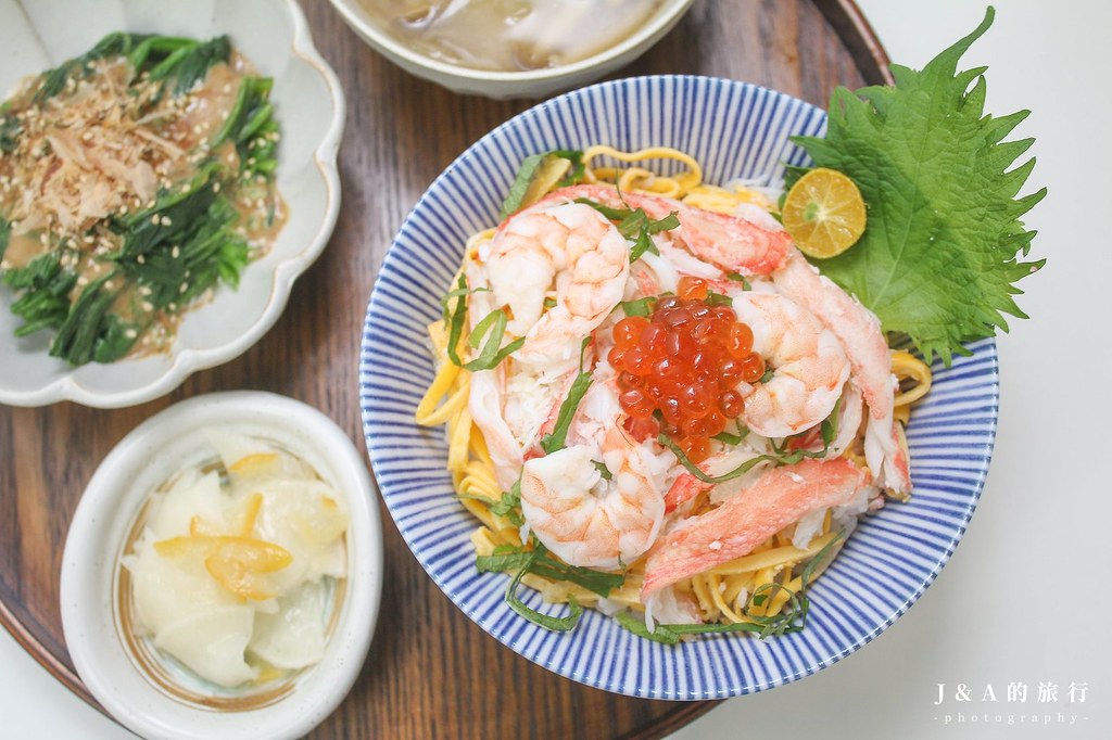 【食譜】海鮮散壽司，醋飯做法分享 @J&amp;A的旅行