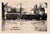 F-88110 Raon-l'Etape (88) Place de la gare Chemin de fer de la Valle de Celles Loco 020 T Hanomag 5886/1911 um 1942