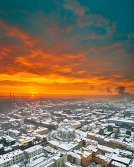 Magic sunrise | Kaunas aerial #18/365