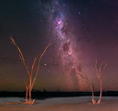 Summer Milky Way at Nambling Lakes - Dowerin, Western Australia