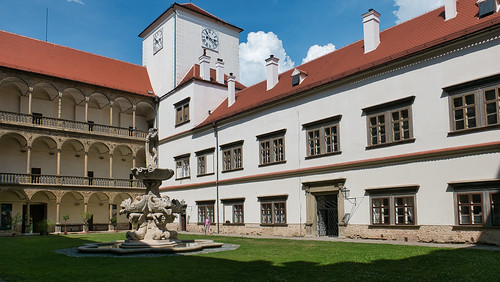 Renaissance castle Bučovice