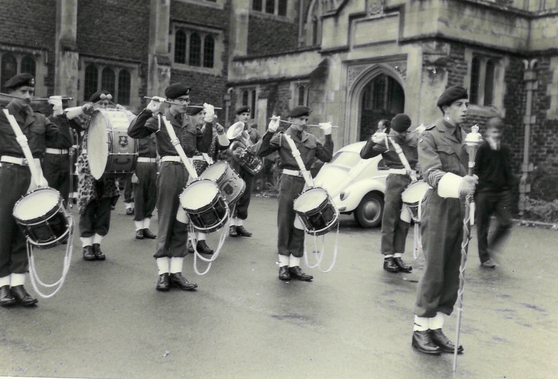 1963 - Military Band - Drum Major Hogg 2