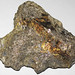 Massive Pt-Pd-rich sulfide (platinum-palladium ore) (Johns-Manville Reef, Stillwater Complex, Neoarchean, 2.71 Ga; Stillwater Mine, Beartooth Mountains, Montana, USA) 2