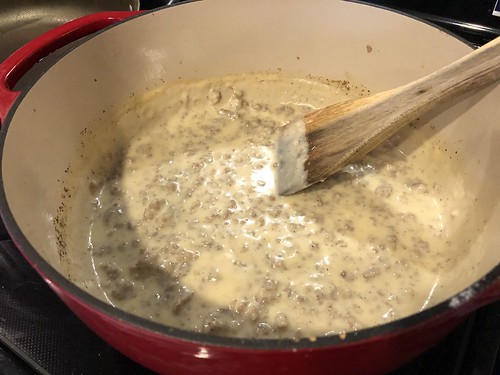 Homemade Sausage Gravy by Wesley Fryer, on Flickr