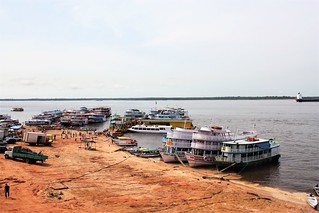 Porto de Manaus, Amazonas, Brasil.
