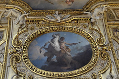 2020.08.06.124 PARIS - Musée du LOUVRE - La galerie d'Appolon - Détails de plafond