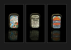 Old pocket tins