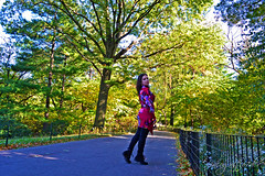 Me in Central Park near Belvedere Castle Manhattan New York City NY P00788 DSC_1365