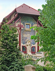 Maison art nouveau du peintre K. V. Mašek à Bubenec (Prague)