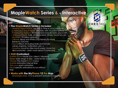 MapleWatch Series 6 - [Chris Two Designs]