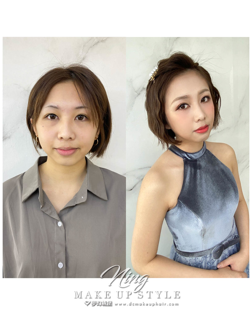 【新秘羽寧】新娘造型創作 / 短髮－水波紋