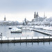 Classic View of Zurich in Winter
