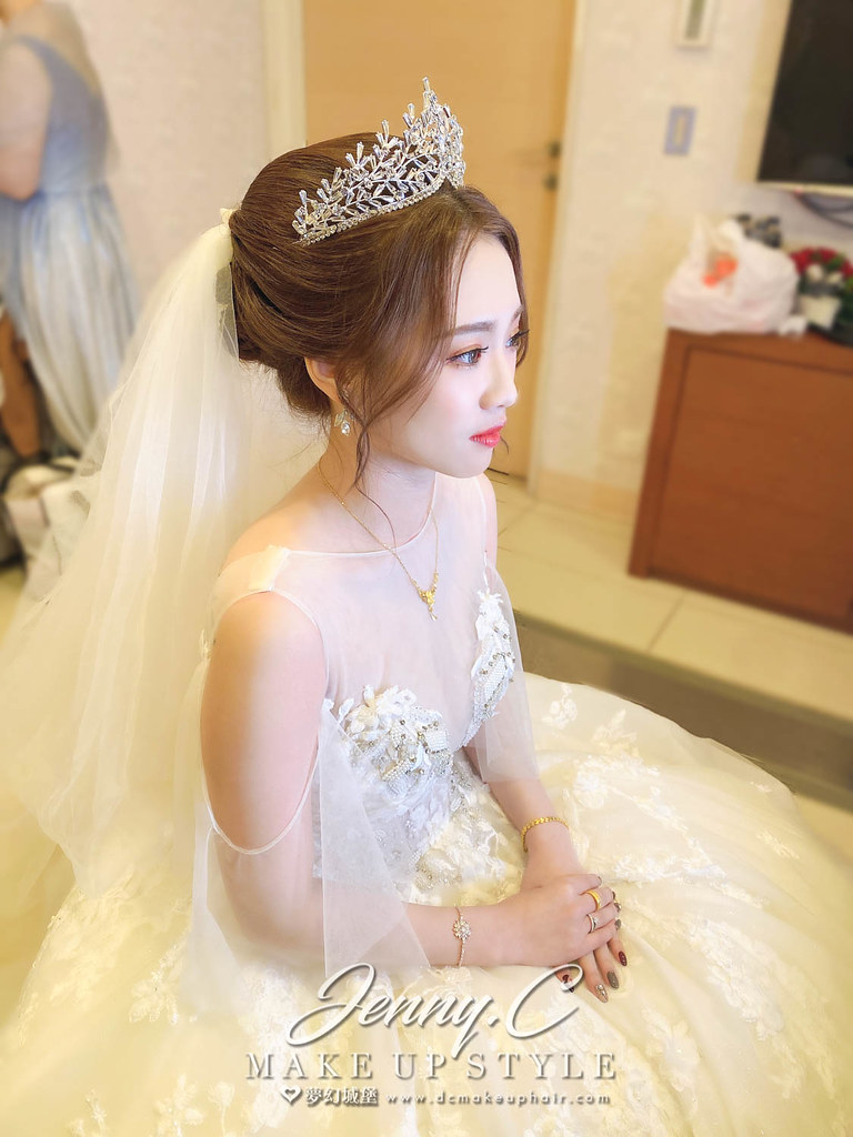 【新秘蓁妮】bride 亮羽 訂結婚造型 / 仙氣華麗公主,浪漫甜美