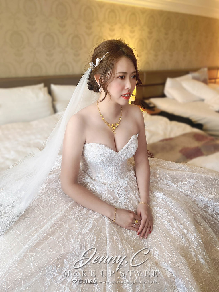【新秘蓁妮】bride 靜琳 結婚造型 / 韓系甜美