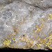 Quartz-gold hydrothermal vein rock (Neoarchean, 2.67 Ga; Hollinger Mine, Timmins, Ontario, Canada) 1