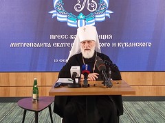 Пресс-конференция митрополита Павла