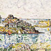 Morlaix, Entrance of the River (1927) painting in high resolution by Paul Signac. Original from The MET Museum. Digitally enhanced by rawpixel.