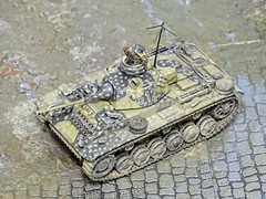 1:72 SdKfz. 141/4 “Panzerspähwagen III Ausf. A”; vehicle “512”, 9th Panzer-Regiment, 25th Panzer Division; Slavkovský les (Western Bohemia/Czechoslovakia), April 1945. (What-if/Kitbashing)