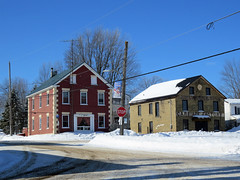 The former John Watts & Son Carriage Factories (circa early 1870s) in Easton's Corners, Ontario