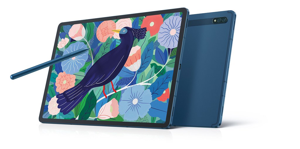 【新聞照片1】Galaxy Tab S7｜S7+ 丹寧新色「星霧藍」型格登場