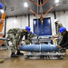 Sailors assigned to Navy Munitions Command East Asia Division (NMC EAD) Unit Misawa, downgrade inert MK 62 Quickstrike mines during quarterly training.