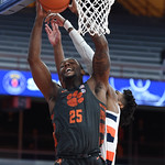The Syracuse Orange take on the Clemson Tigers at the Carrier Dome in Syracuse N.Y, March 3, 2021