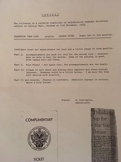 1972 Chatham Contest Adjudication