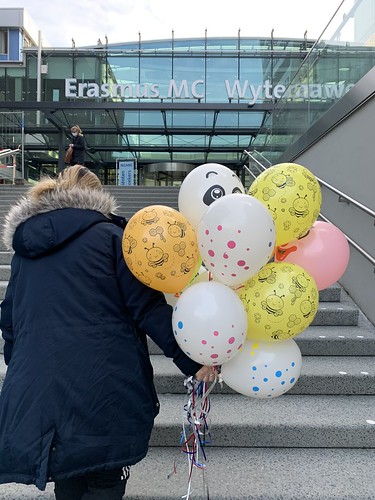 Heliumballonnen Erasmus MC Sophia Kinderziekenhuis Rotterdam