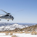 An MH-60S Sea Hawk helicopter conducts high-altitude landing training at Naval Air Station (NAS) Fallon, Nev.