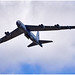 Boeing B-52 Stratofortress flypass...
